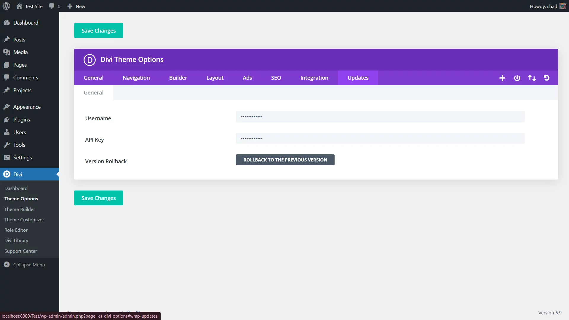 Divi Visual Builder Interface Working